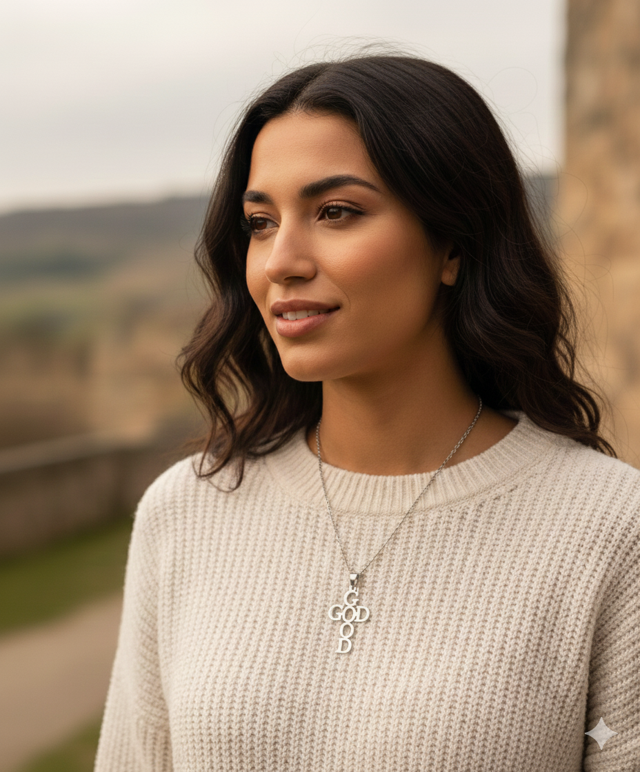 The "GOD" Cross Necklace: A Bold Statement of Faith