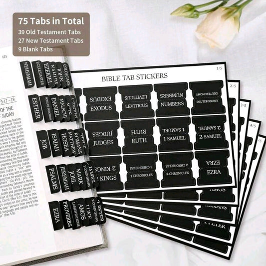Premium Bible Indexing Tabs
