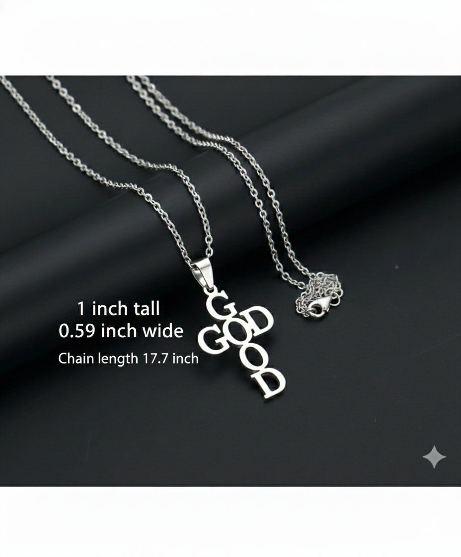 The "GOD" Cross Necklace: A Bold Statement of Faith